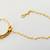 Gold Plated Kundan Pearl Nose Ring Press Nath Type With Pearl String Nr43
