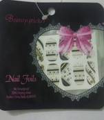 Shimmer 'n sparkle, new fashion metallic shining nail art sticker, french style nail art decoration