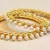 Gold Pearl bangles-and-bracelets