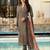 Brown embroidered crepe semi stitched  salwar with dupatta