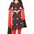 dark-brown Colour Satin Cotton Salwar Suit Dupatta Bandhani Dress Material