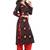 dark-brown Colour Satin Cotton Salwar Suit Dupatta Bandhani Dress Material