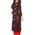dark-brown Colour Satin Cotton Salwar Suit Dupatta Bandhani Dress Material