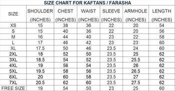 Brown georgette zari work stones and beads embellished islamic style arabian look party wear kaftan 2