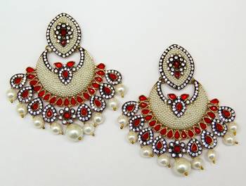 Pearl Chand Bali Chandelier Earrings 1