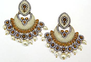 Pearl Chand Bali Chandelier Earrings 1