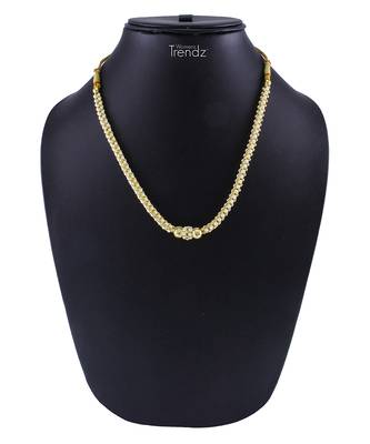 Traditional Handmade White Crystal Jewellery Necklace For Womens And Girls 1