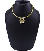 Traditional Handmade Jewellery Chandrakor Thushi & Pendal Necklace For Women And Girls