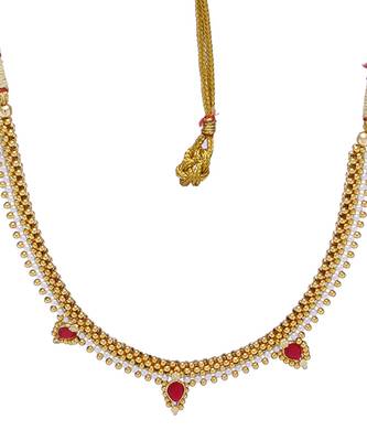 Traditional Handmade Jewellery Thushi Necklace/Haar For Womens 2