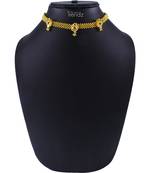 Traditional Handmade 24K Gold Plated Jewellery Short Necklace/Haar For Women And Girls