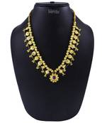 Traditional Handmade Kolhapuri Saaj Jewelley 24K Gold Plated Alloy Necklace For Women And Girls