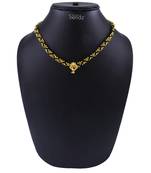 Traditional Handmade Jewellery Red Crystal Pendal Alloy Necklace For Womens