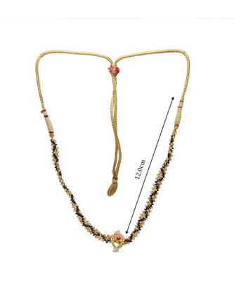 Traditional Handmade Jewellery Red Crystal Pendal Alloy Necklace For Womens 3