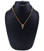 Traditional Handmade Jewellery Kolhapuri Fancy 24K Gold Plated Alloy Necklace For Women And Girls