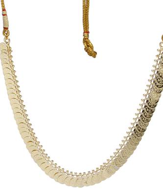 Traditional Handmade Gold Plated Jewellery Short Potli Haar Necklace/Haar For Women And Girls 2