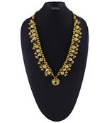 Traditional Handmade Kolhapuri Saaj Jewelley 24K Gold Plated Alloy Necklace/Haar For Women And Girls