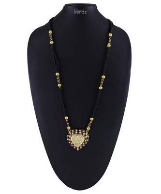 Handmade Traditional Jewellery Laxmi Pendal Mangalsutra For Womens/Girls 1
