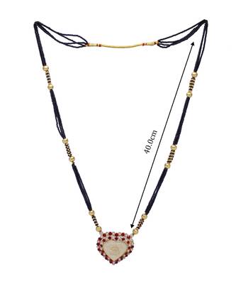 Handmade Traditional Jewellery Laxmi Pendal Mangalsutra For Womens/Girls 3