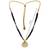 Handmade Traditional 24K Gold Plated Jewellery Laxmi Pendal Mangalsutra For Womens
