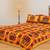 Multicolor Indian Traditional Style Cotton Elephant Print Bed Sheets & Pillow Covers