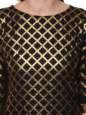 Black printed cotton-kurtis 5