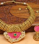 Pink Agate Necklace Sets