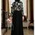 Black Nida Islamic Style Daily wear Arabian look long Abaya