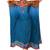 Blue Art Silk Gajji Long Party Wear Persian Motifs Long Kaftan