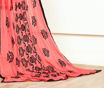 Black embroidered cotton salwar 3
