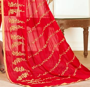 Beige embroidered cotton salwar 3