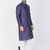 Men Blue Cotton Silk Kurta And Pyjama Set