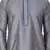 Men Grey Cotton Silk Kurta And Pyjama Set