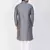 Men Grey Cotton Silk Kurta And Pyjama Set