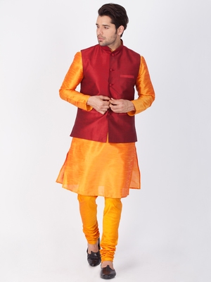 orange modi jacket