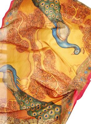Brown embroidered cotton salwar 3