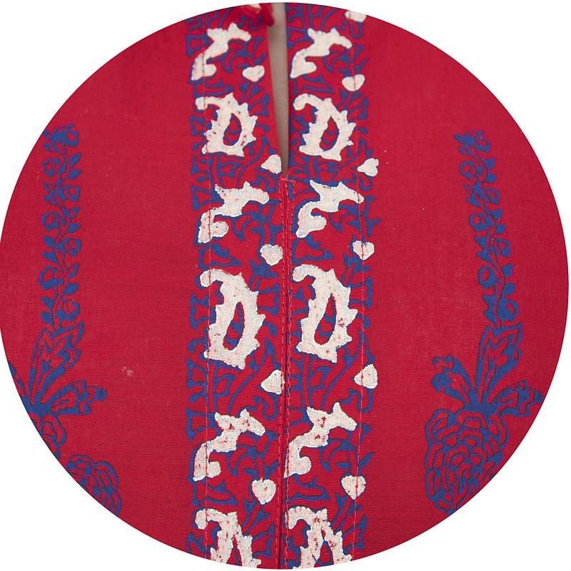 Multicolor Cotton Screen Prints Long Anarkali kurti