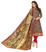 Mehendi embroidered cotton salwar