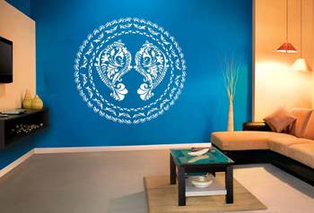 Ethnic Shell wall decal 3