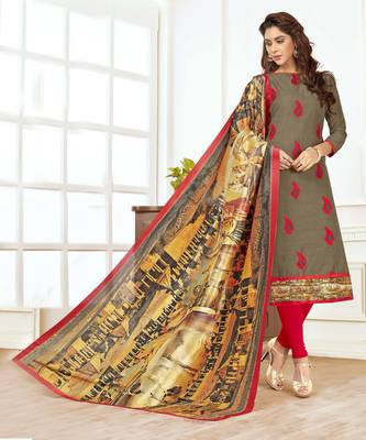 Mehendi embroidered cotton salwar 4