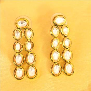 Kundan Meenakari Gold Look Necklace Set 2