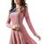 Dark onion pink georgette embroidered  semi stitched salwar with dupatta