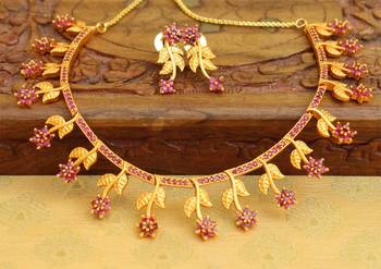 Red Agate Necklace Sets 1