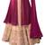 Pink resham embroidery georgette salwar