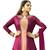 Pink resham embroidery georgette salwar