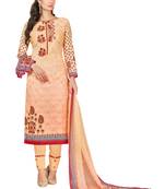 Multicolor printed cotton salwar