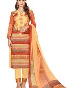 Multicolor printed cotton salwar