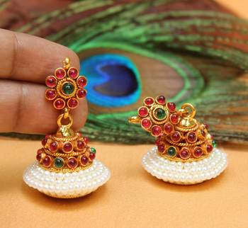Multicolor Agate Earrings 1