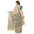beige printed bhagalpuri saree with blouse