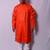 Orange And White Indo Western Kurta  Pajama