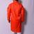 Orange And White Indo Western Kurta  Pajama